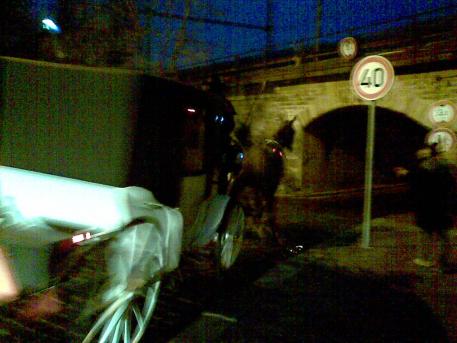 Koně v tunelu, Bubeneč